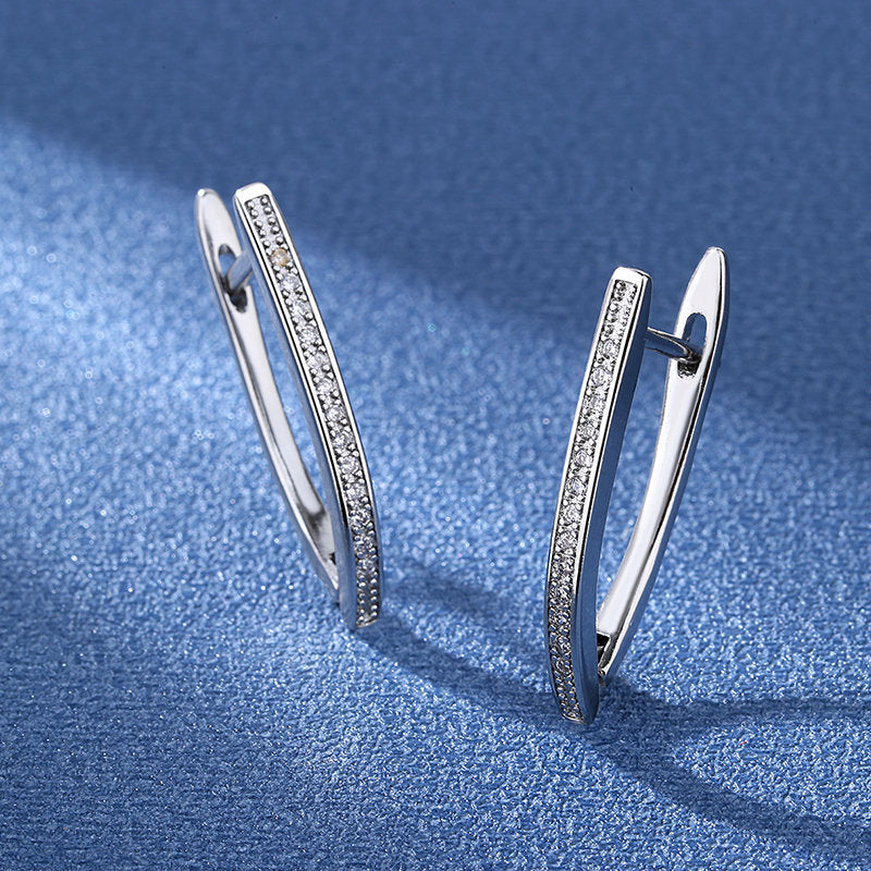 18K gold earrings