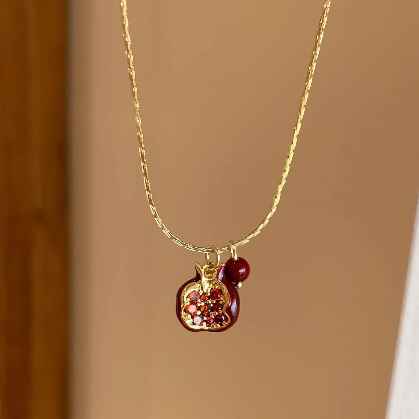 Red Pomegranate Pendant