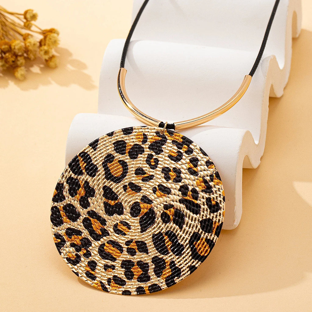 Leopard Print Necklace