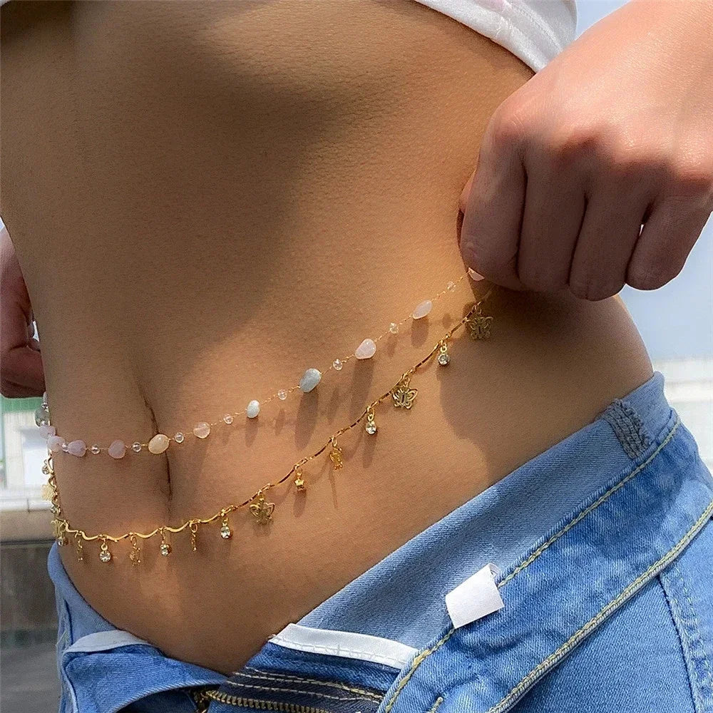 Double Layer Pearl Chain