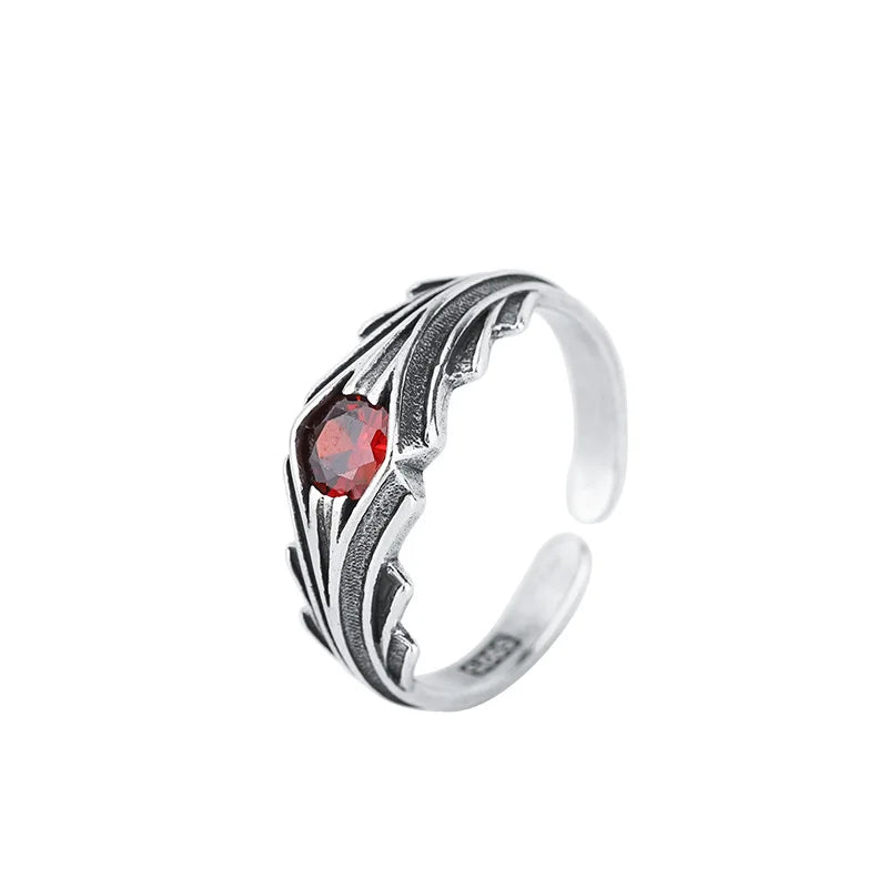 Red Zircon Rings