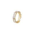 Sparkling Zircon Rings