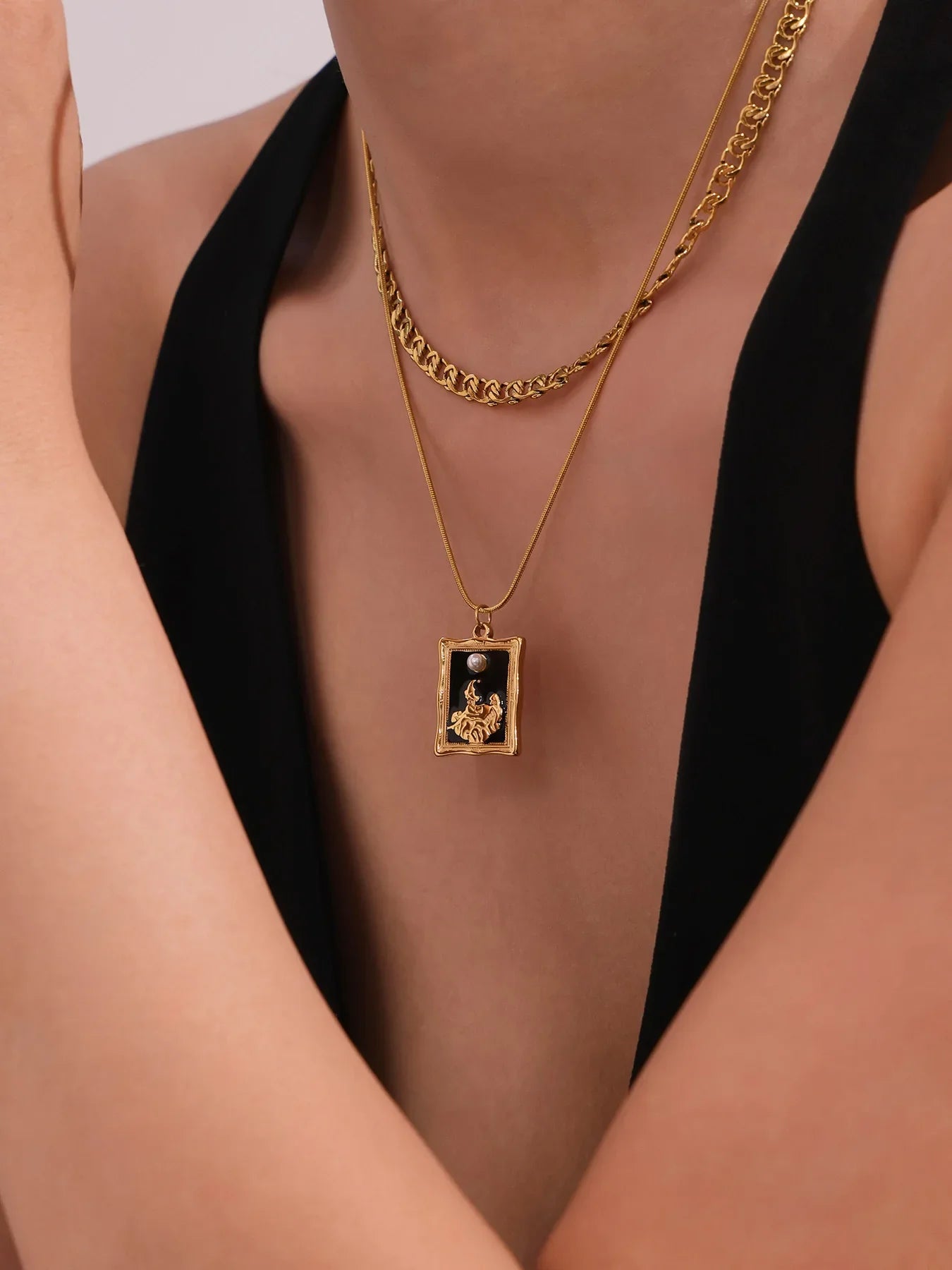 Painted Pendant