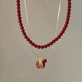 Red Pomegranate Pendant