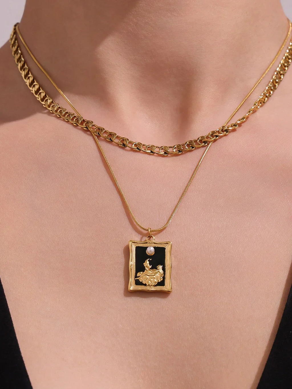 Painted Pendant