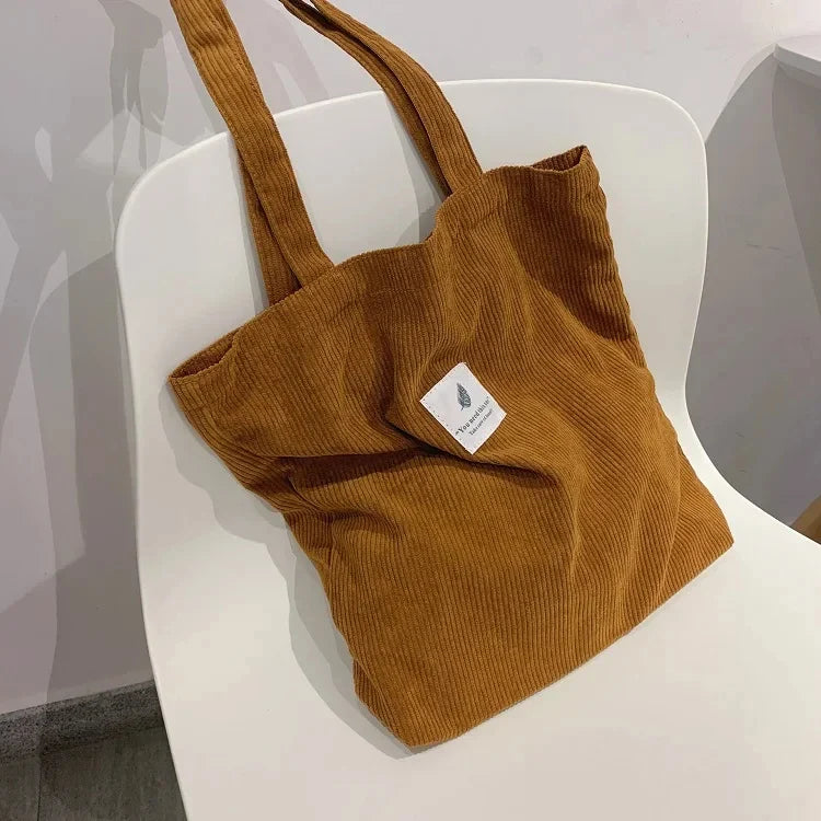 JIOMAY Corduroy Totes Bags