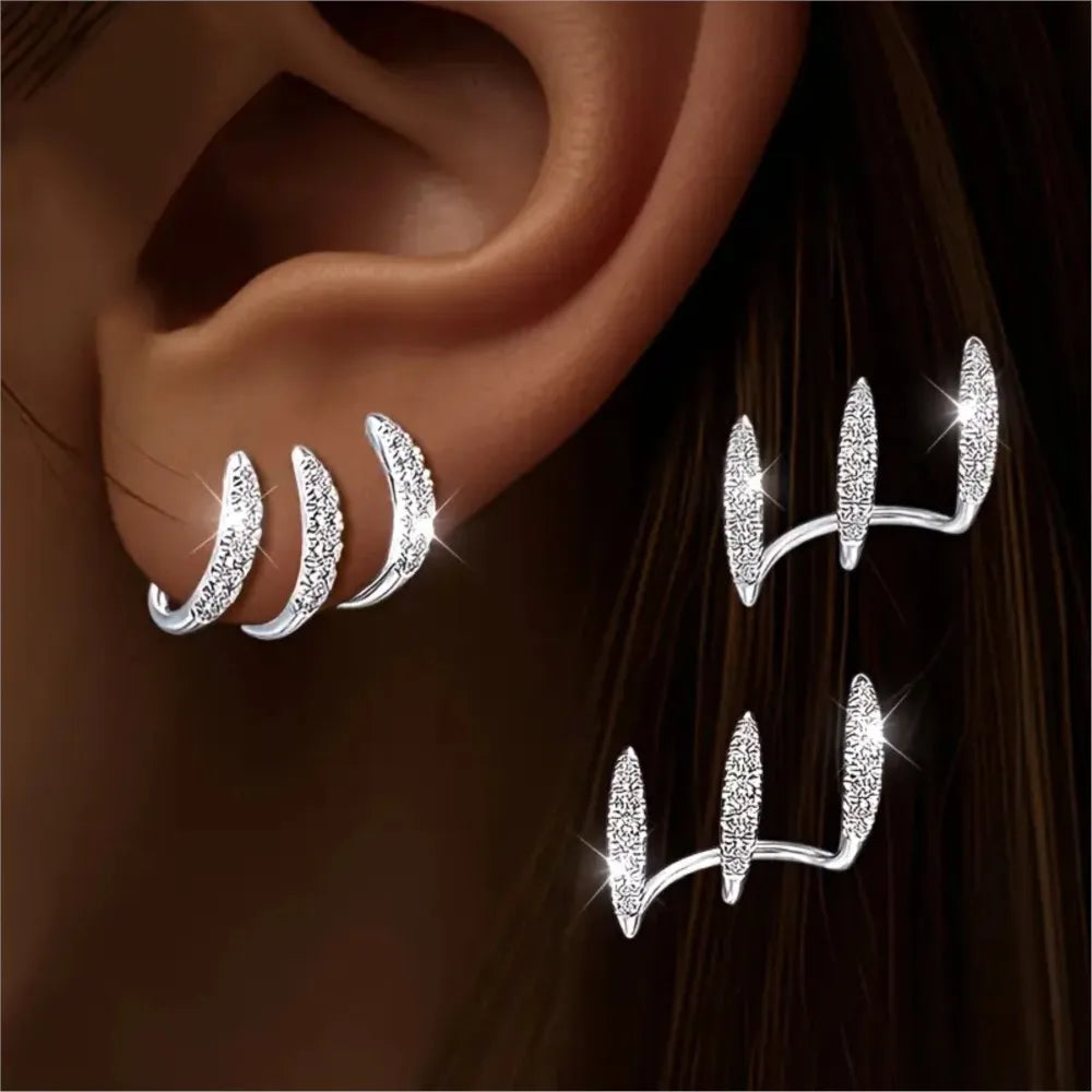 2pcs Elegant Rhinestone