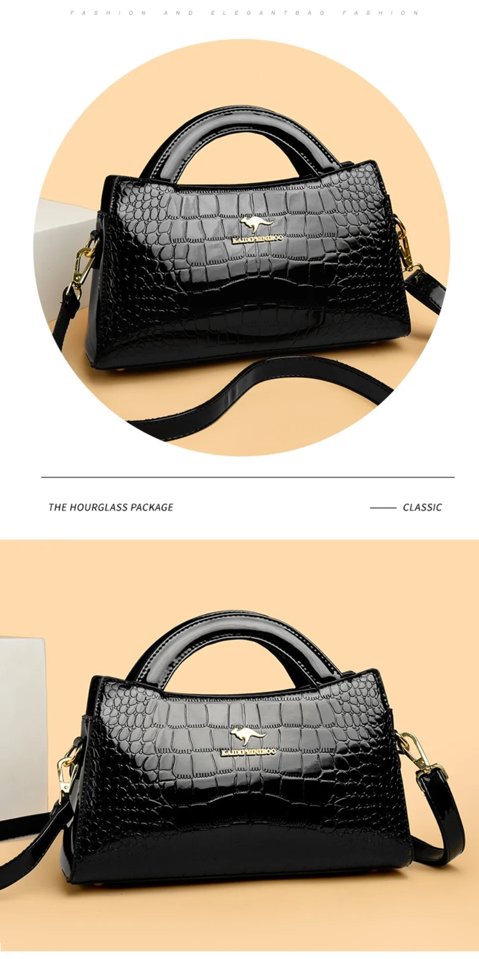 Kangaroo Brand Alligator Bags