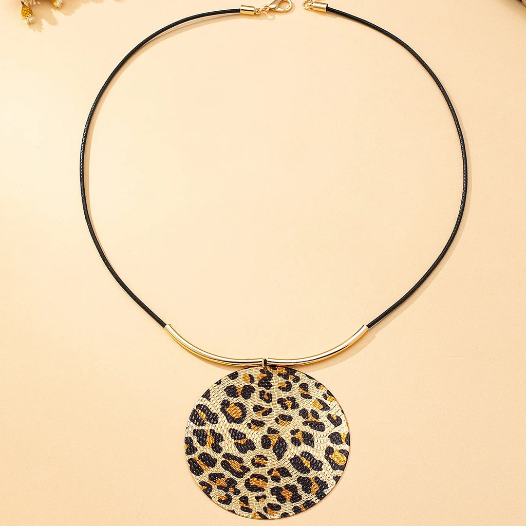 Leopard Print Necklace
