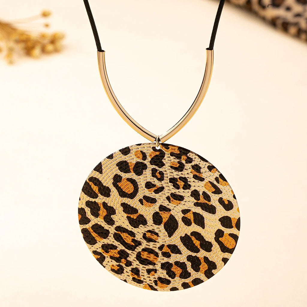 Leopard Print Necklace