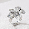 Ring with a Flower Design