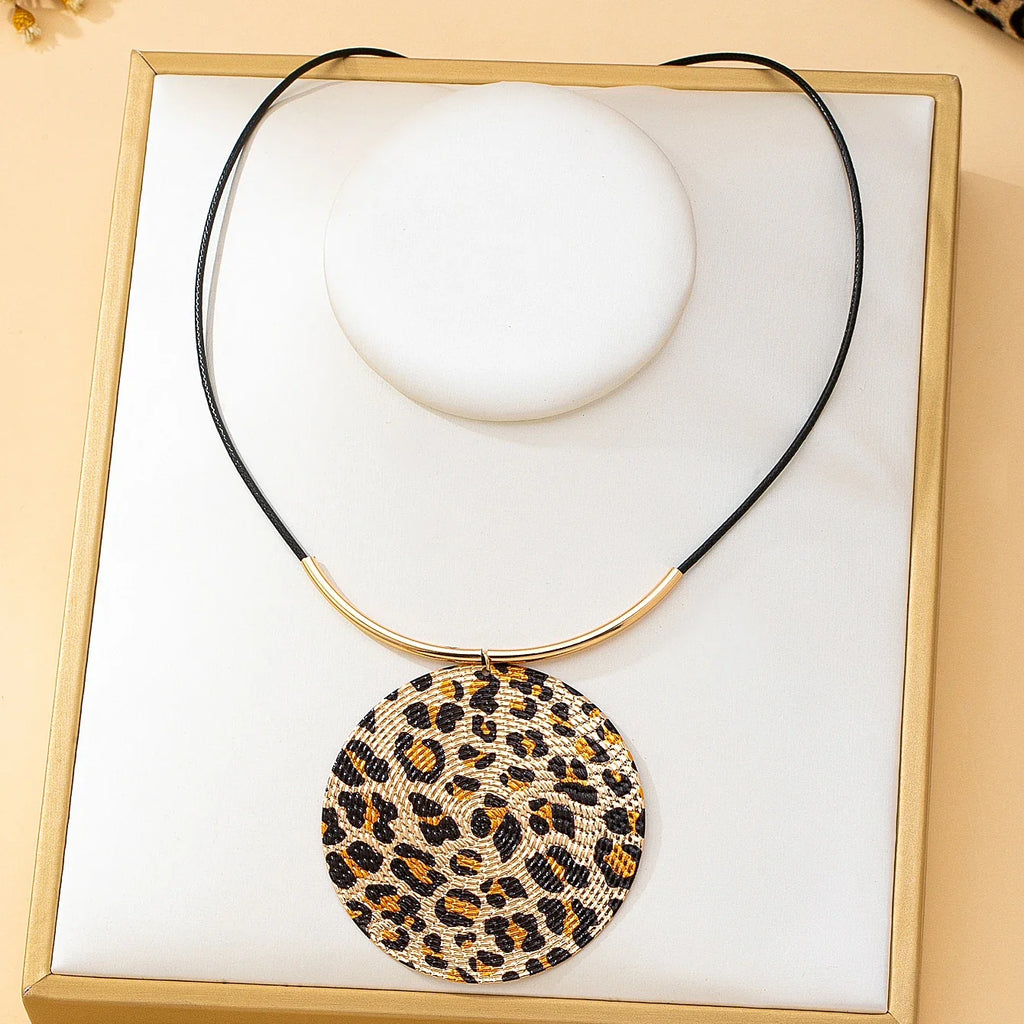 Leopard Print Necklace