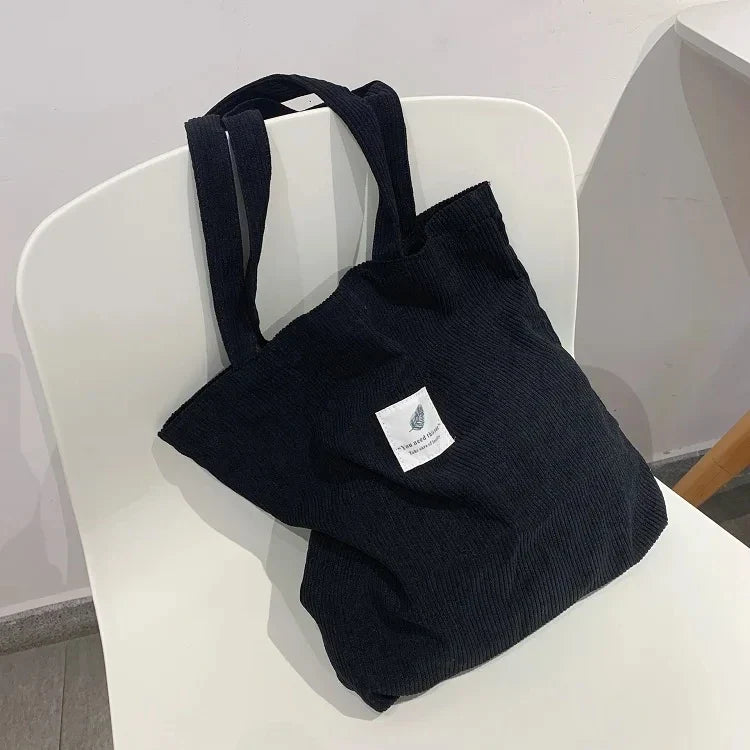 JIOMAY Corduroy Totes Bags