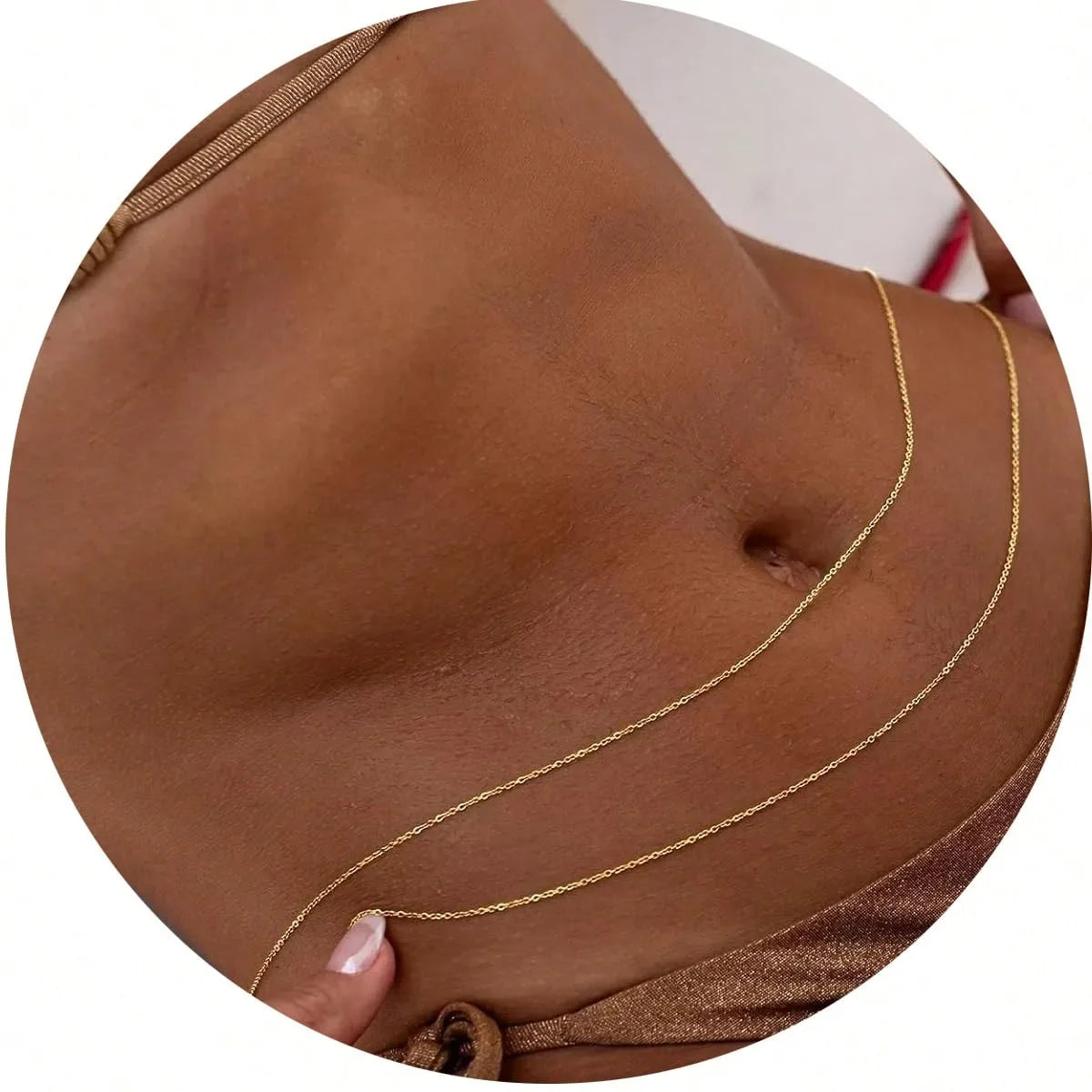 Beads Cuban Waist Chain