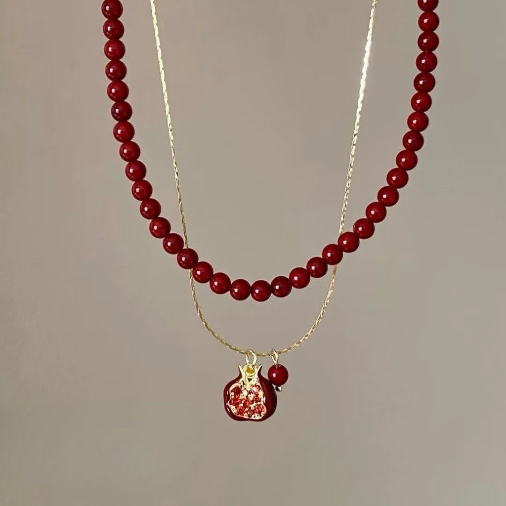 Red Pomegranate Pendant