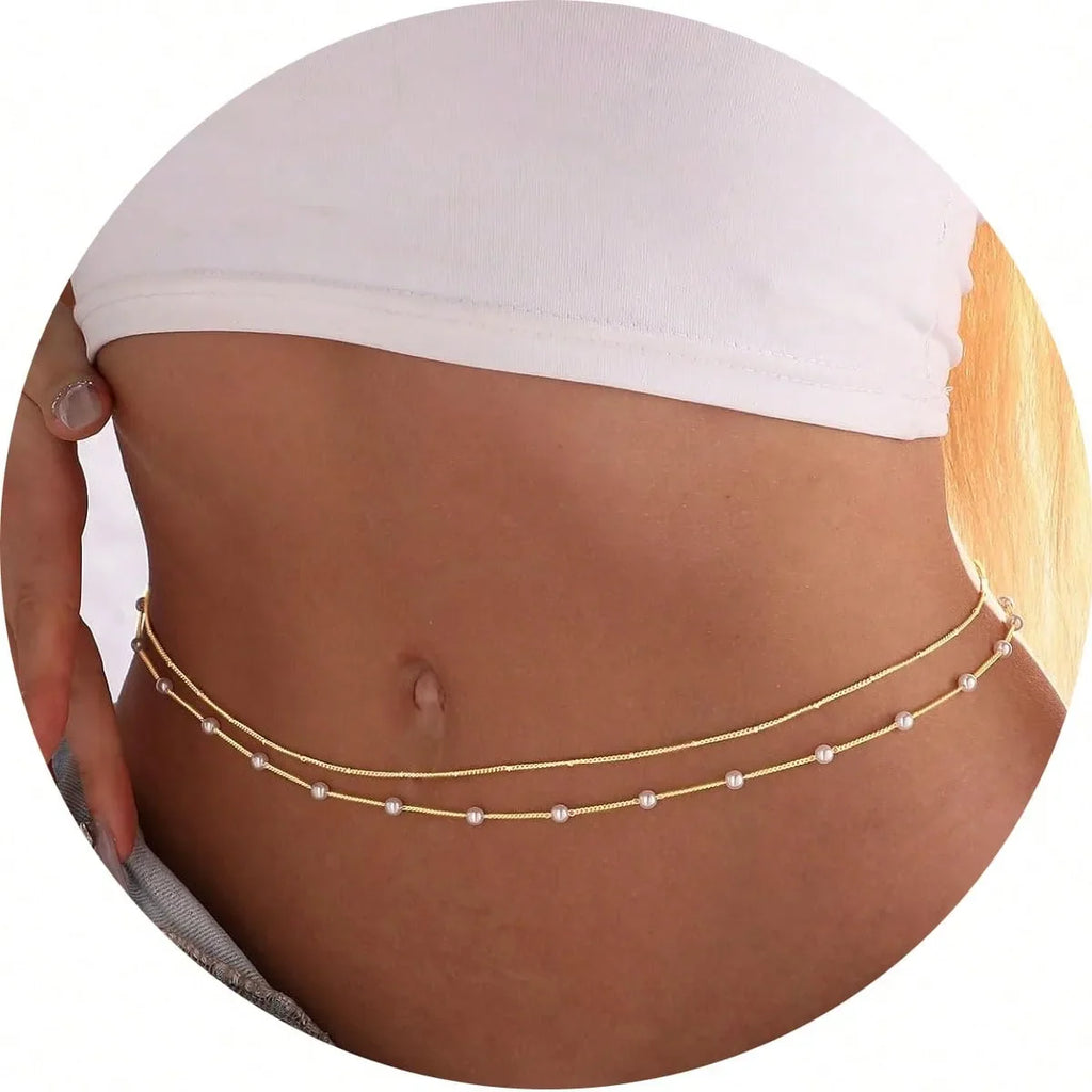 Beads Cuban Waist Chain