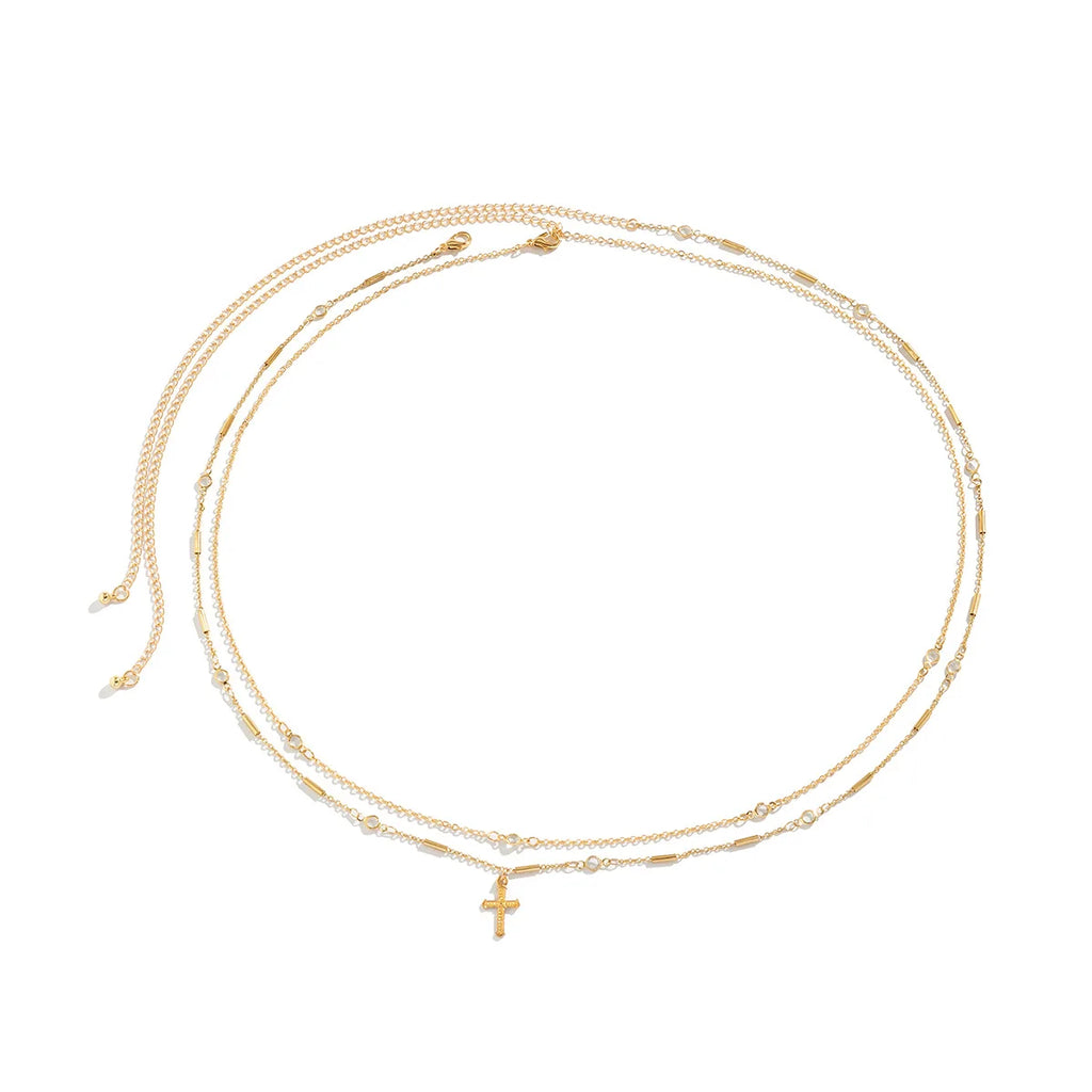 Exquisite Bilayer Bikini Belly Chains