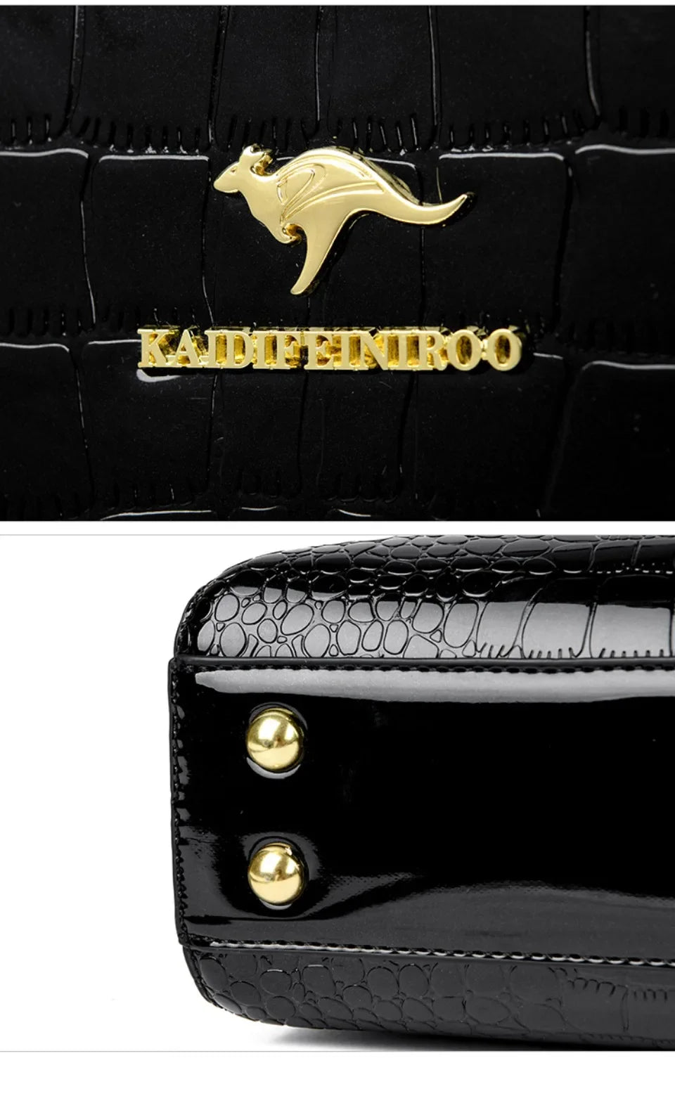 Kangaroo Brand Alligator Bags