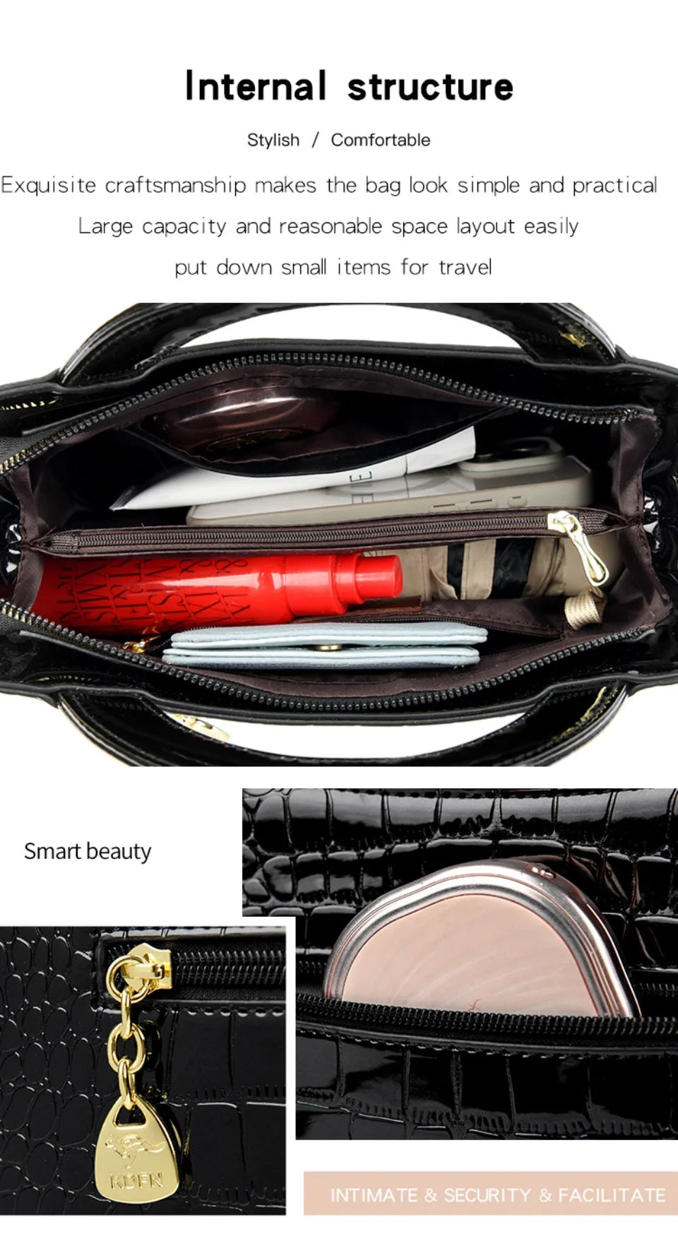 Kangaroo Brand Alligator Bags